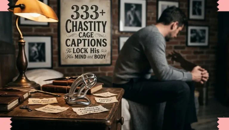 Chastity Cage Captions