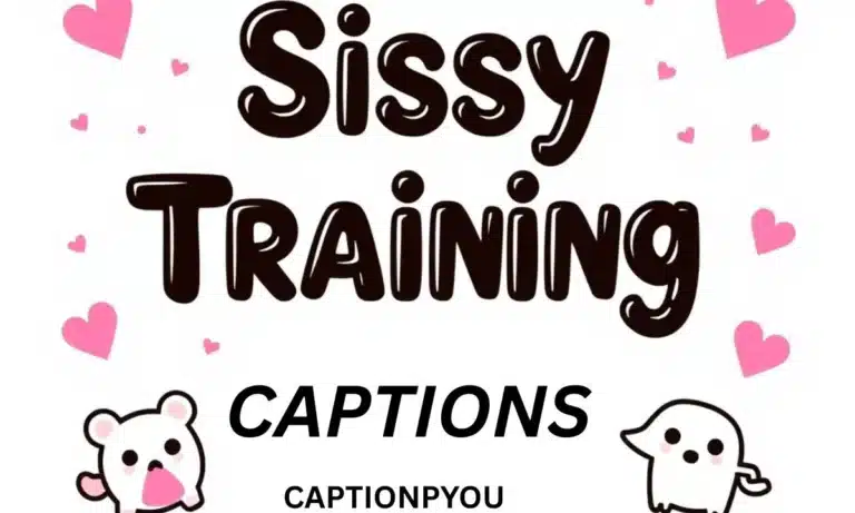 Sissy Training Captions For Social Media