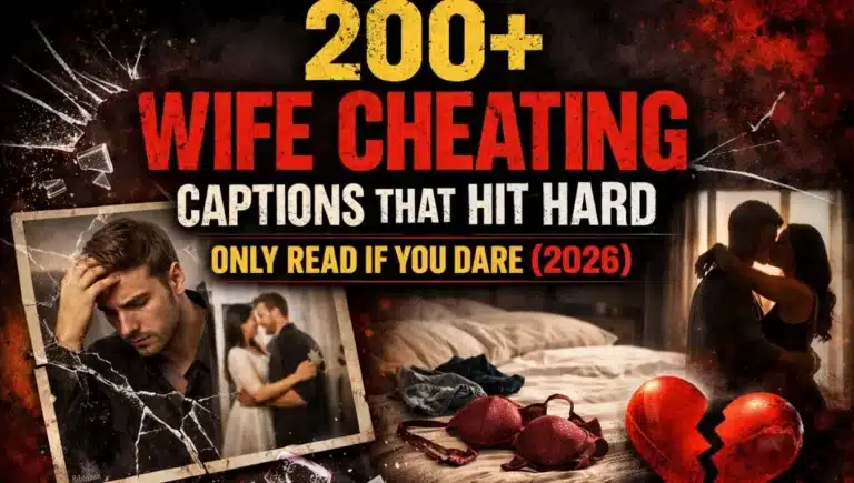 200+ Wife Cheating Captions
