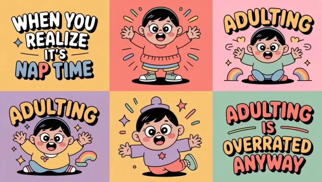 Funny ABDL Captions for Social Media