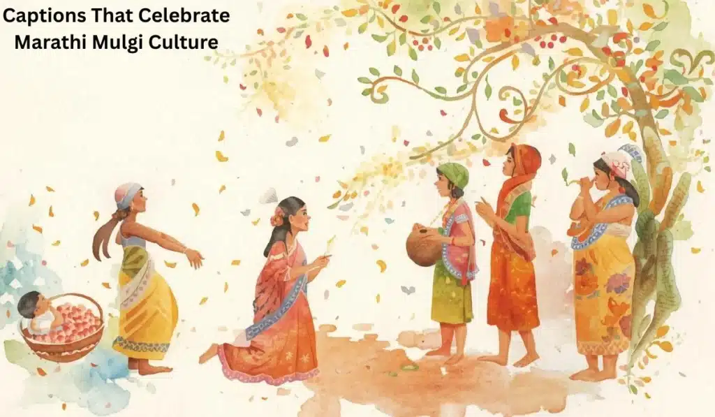 Captions That Celebrate Marathi Mulgi Culture