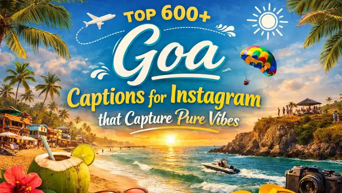 Top 600+ Goa Captions for Instagram that Capture Pure Vibes