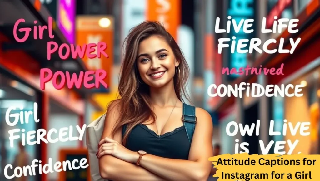 Attitude Captions for Instagram for a Girl