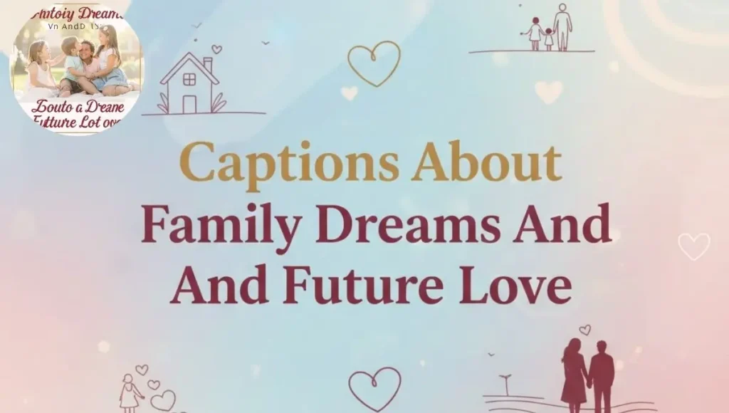 Captions About Family Dreams And Future Love