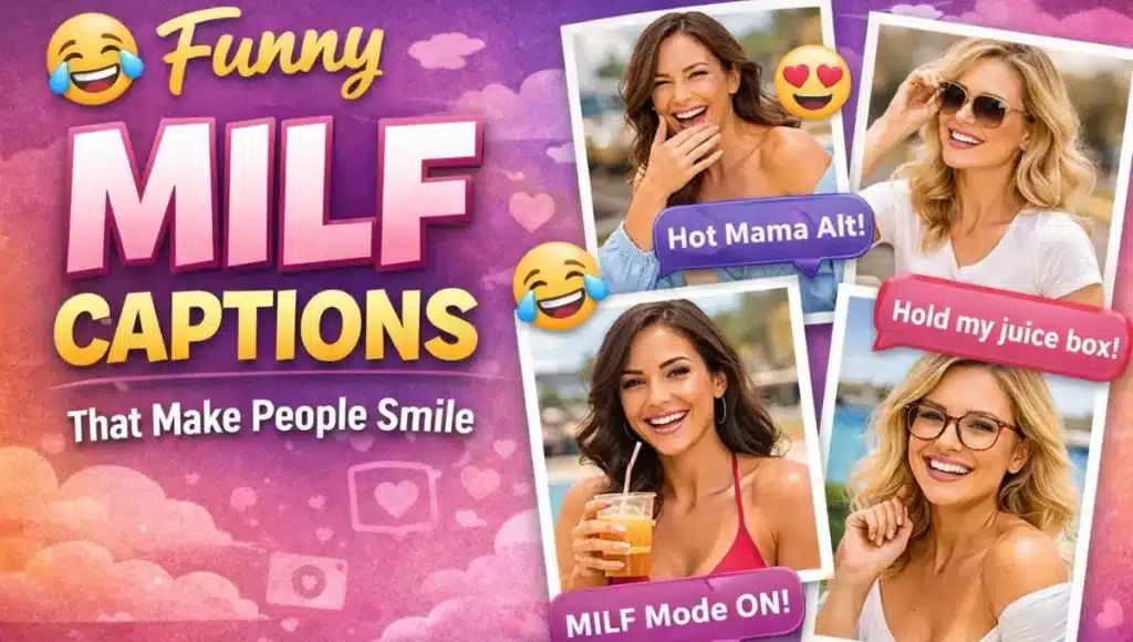 Funny MILF Captions That Make People Smile