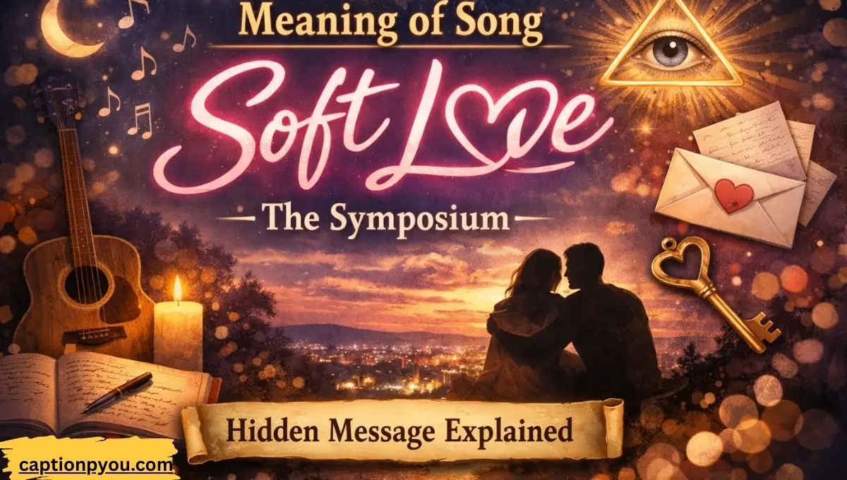 Meaning of Song Soft Love The Symposium Hidden Message Explained