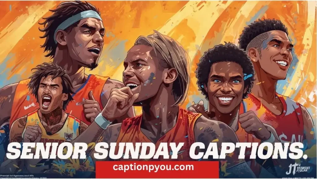 Senior Sunday Captions for Athletes