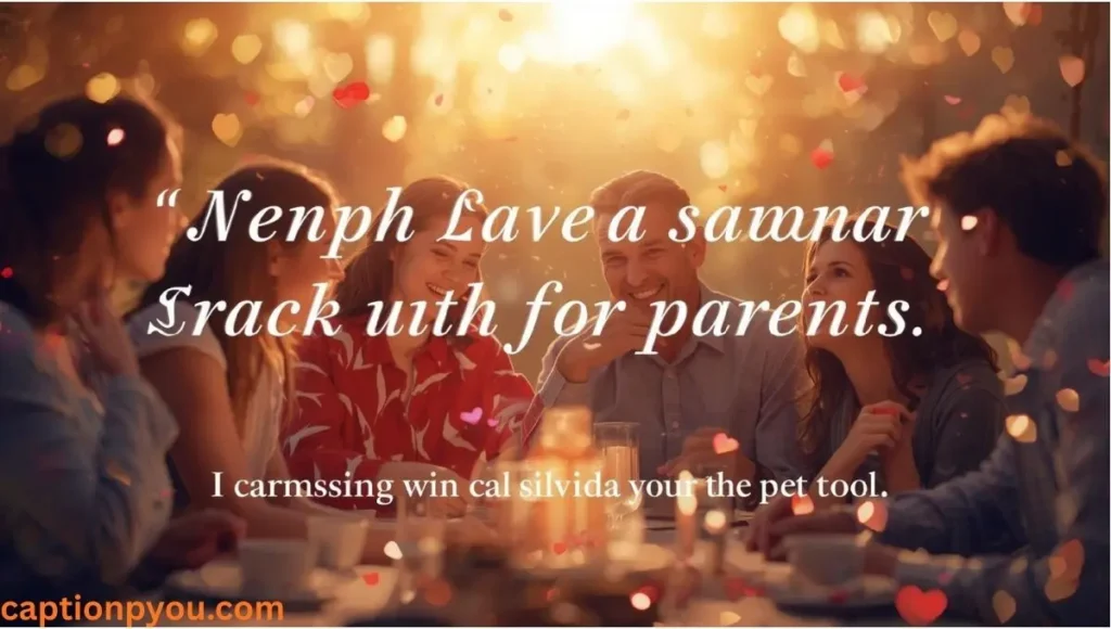 Senior Sunday Captions for Parents