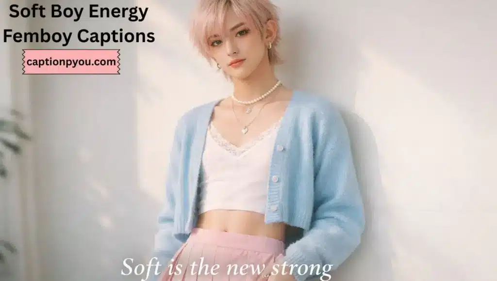 Soft Boy Energy Femboy Captions