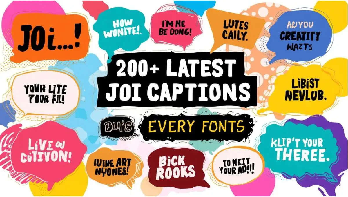 200+ Latest Joi Captions for Every Vibe