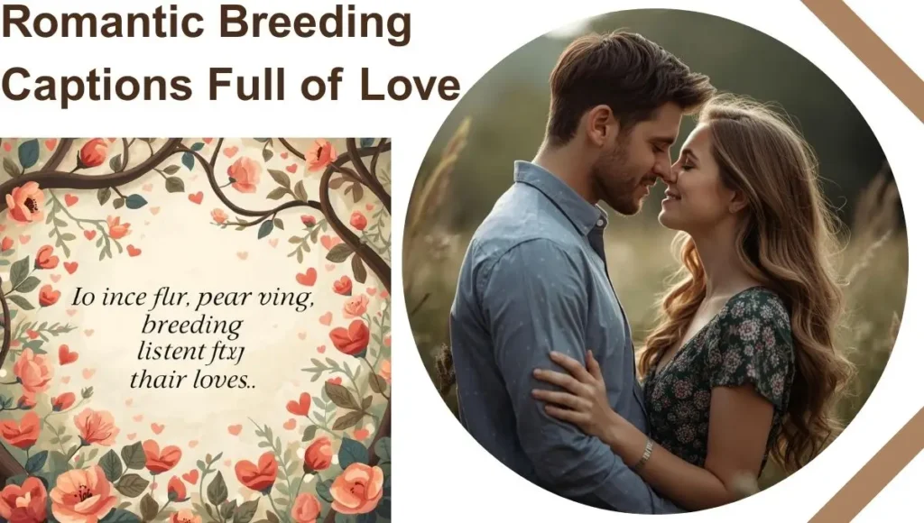 Romantic Breeding Captions Full of Love