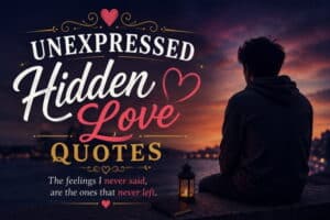 unexpressed hidden love quotes
