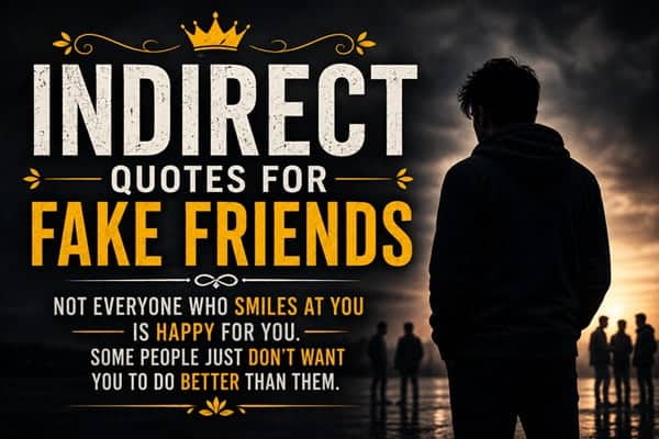 indirect quotes for fake friends